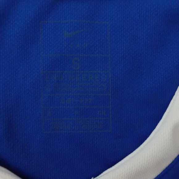 Nike Dri-Fit Basketball Jersey Shirt Women's Size S Blue Activewear Tank Top - Picture 6 of 9